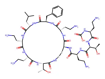Polymyxin structure
