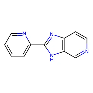 2-(pyridin-2-yl)-1H-imidazo(4,5-c)pyridine structure