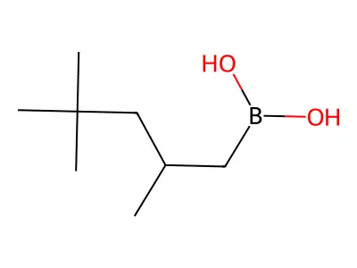 2,4,4-Trimethylpentylboronic acid structure