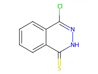 4-chloro-2H-phthalazine-1-thione structure