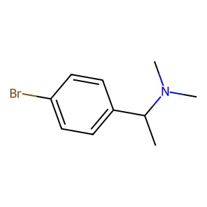 1-(4-溴苯基)-N,N-二甲基乙胺 structure