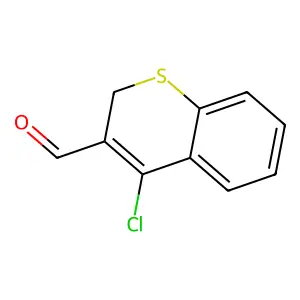 4-氯-2H-1-苯硫代吡喃-3-甲醛 structure