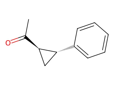 1-(2-Phenylcyclopropyl)ethanone structure