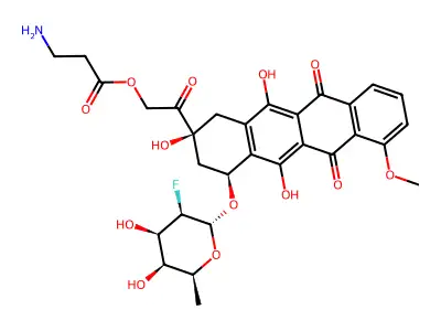 加拉柔比星 structure