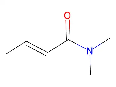 N,N-Dimethyl-2-butenamide structure