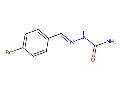 [(4-Bromophenyl)methylideneamino]urea structure