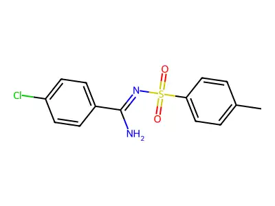 4-chloro-N'-tosylbenzimidamide structure