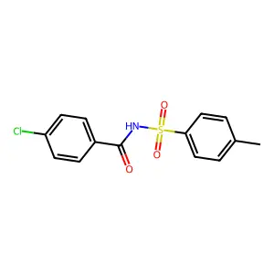 4-Chloro-N-(4-methylbenzenesulfonyl)benzamide structure
