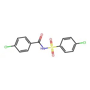 4-Chloro-N-(4-chlorobenzenesulfonyl)benzamide structure