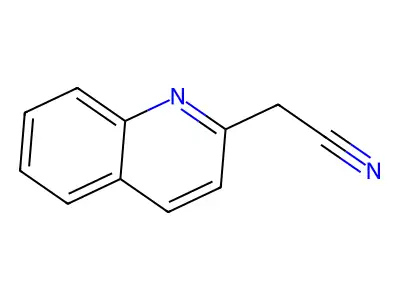 2-(喹啉-2-基)乙腈 structure