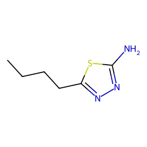 5-Butyl-1,3,4-thiadiazol-2-amine structure