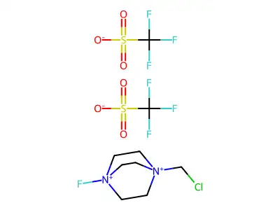 Selectfluor*2OTf structure