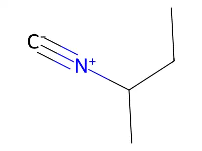 2-Isocyanobutane structure