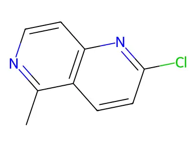 2-Chloro-5-methyl-1,6-naphthyridine structure
