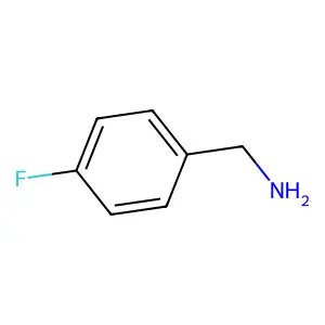 4-Fluorobenzylamine structure