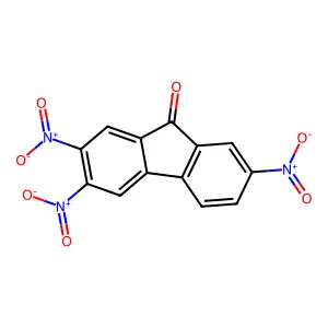 2,3,7-Trinitro-9H-fluoren-9-one structure