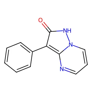 Pyrazolo[1,5-a]pyrimidin-2(1h)-one,3-phenyl- structure