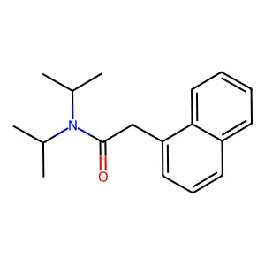 2-(Naphthalen-1-yl)-N,N-di(propan-2-yl)acetamide structure