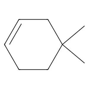 4,4-Dimethylcyclohexene structure