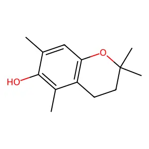 6-Hydroxy-2,2,5,7-tetramethylchroman structure