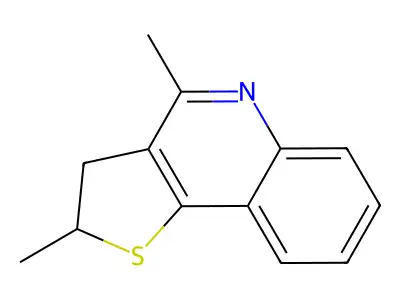 2,4-Dimethyl-2,3-dihydrothieno[3,2-c]quinoline structure