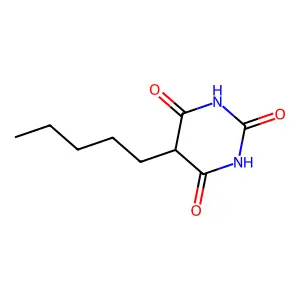 5-Pentylpyrimidine-2,4,6(1h,3h,5h)-trione structure