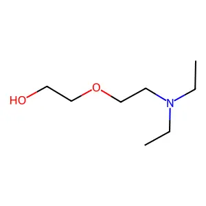 Diethylaminoethoxyethanol structure