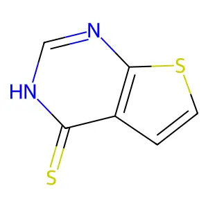 Thieno[2,3-d]pyrimidine-4-thiol structure
