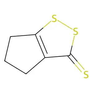 5,6-Dihydrocyclopenta-1,2-dithiole-3-thione structure