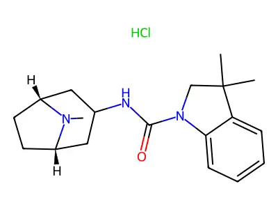 Ricasetron hydrochloride structure