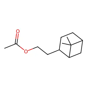 2-(6,6-二甲基双环(3.1.1)庚-2-基)乙基乙酸酯 structure