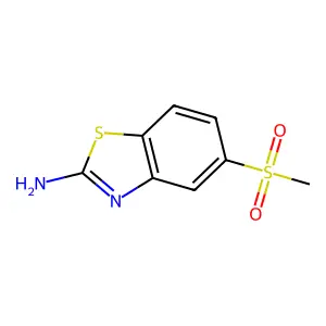 5-(Methylsulfonyl)benzo[d]thiazol-2-amine structure