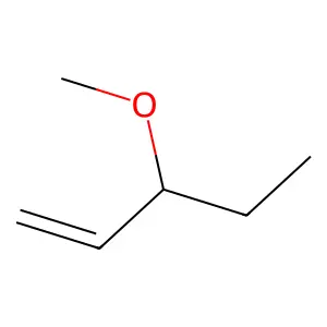 1-Pentene, 3-methoxy- structure
