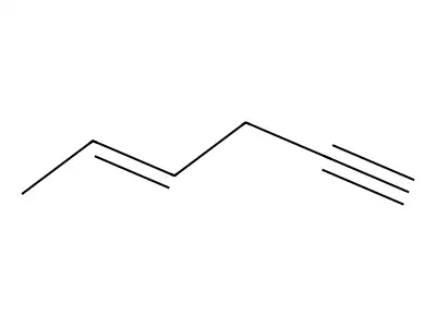 2-Hexen-4-yne structure