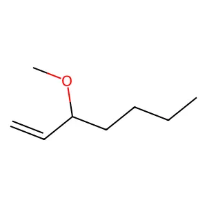 3-Methoxyhept-1-ene structure
