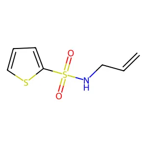 N-(prop-2-en-1-yl)thiophene-2-sulfonamide structure