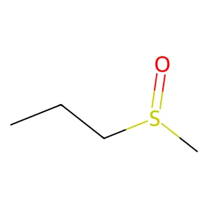 Methyl propyl sulfoxide structure