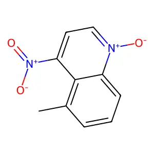 5-甲基-4-硝基喹啉1-氧化物 structure