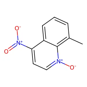 8-甲基-4-硝基喹啉1-氧化物 structure