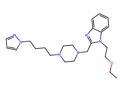 Mapinastine structure