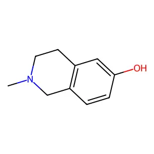 6-Isoquinolinol, 1,2,3,4-tetrahydro-2-methyl- structure
