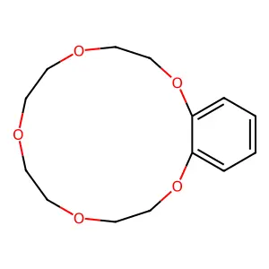 1,4,7,10,13-Benzopentaoxacyclopentadecin, 2,3,5,6,8,9,11,12-octahydro- structure