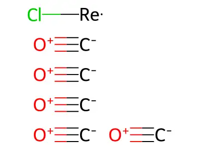 氯化五羰基铼 structure