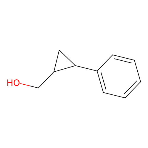 (2-Phenylcyclopropyl)methanol structure