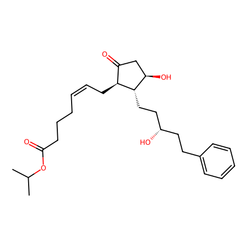 9-keto Latanoprost structure