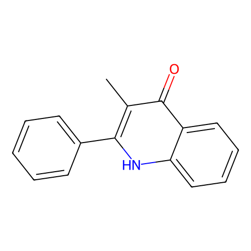 3-Methyl-2-phenylquinolin-4(1h)-one structure
