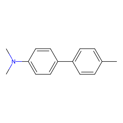 N,N,4'-Trimethyl[1,1'-biphenyl]-4-amine structure