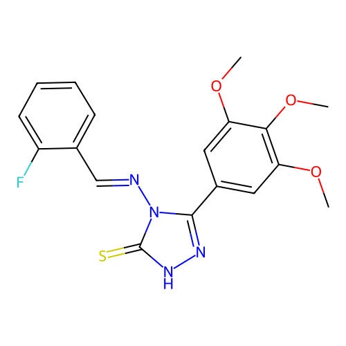 C18H17FN4O3S structure
