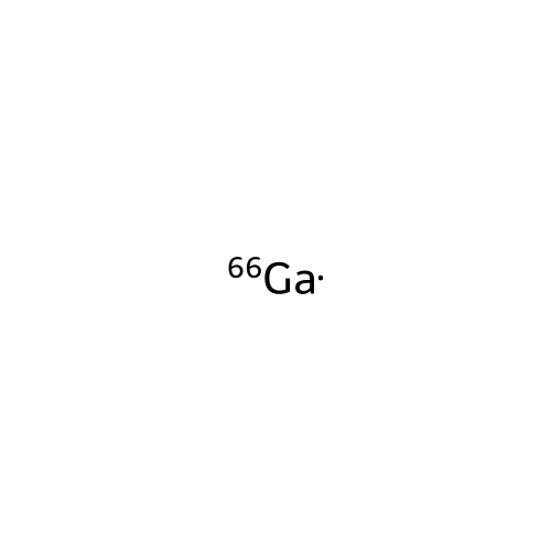 Gallium, isotope of mass 66 structure