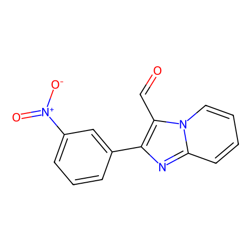 2-(3-Nitrophenyl)imidazo[1,2-a]pyridine-3-carbaldehyde structure